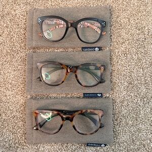 Peepers Eyeglasses Bundle 1.50 Readers - 3 Pairs